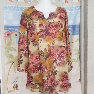 SALE Avenue 3/4 Sleeve Blouse